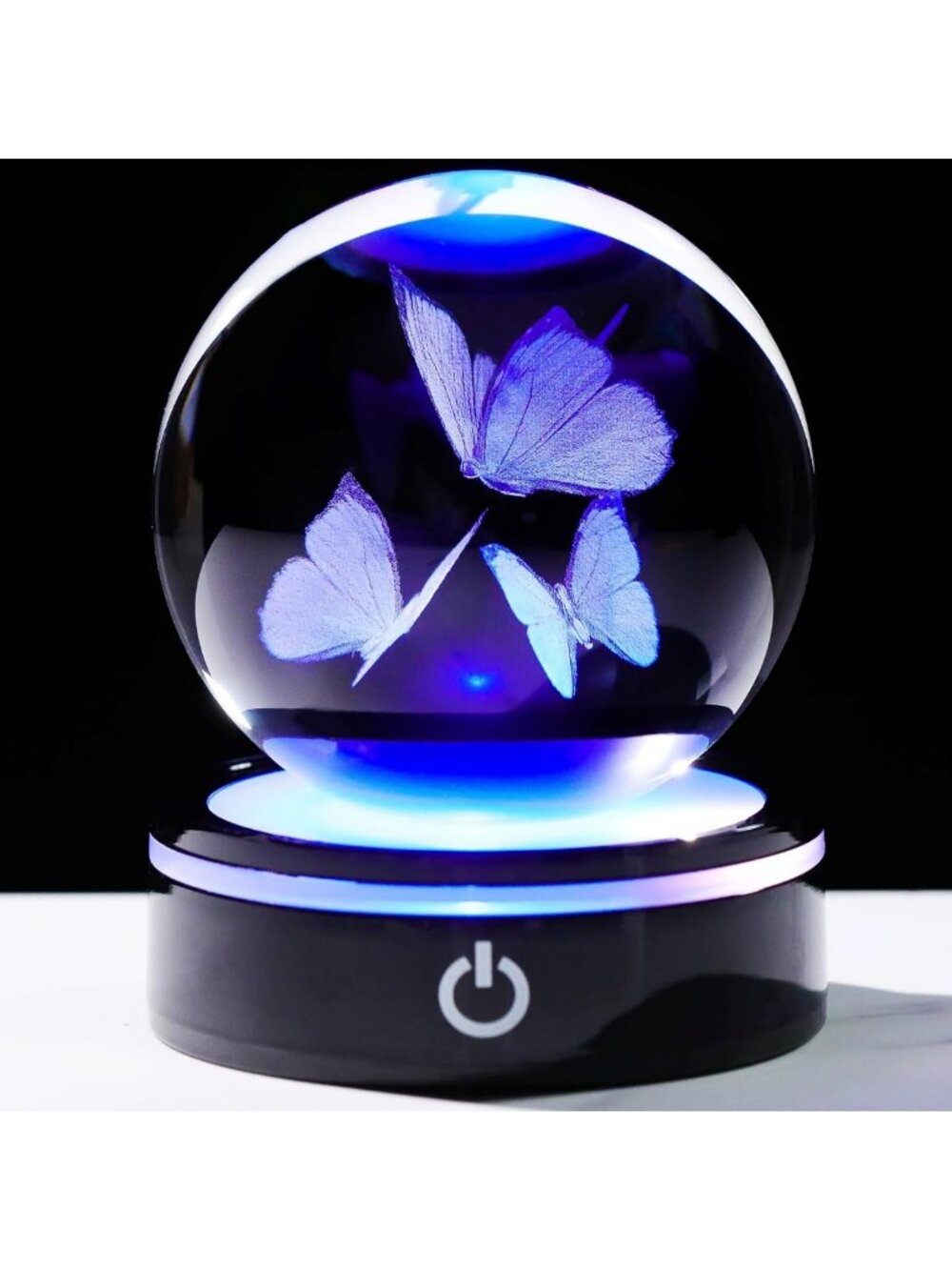 Elegant Crystal Butterfly Figurine - Perfect Birthday Gift for Women